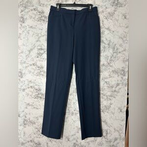 Alfani Women Midnight Straight Leg Blue Pants Sz 4 EUC
12